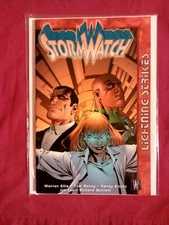 STORMWATCH: Lightning Strikes- Warren Ellis, Raney & Jiminez '00 2nd PB Printing
