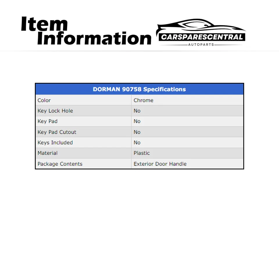 Manija de puerta exterior delantera izquierda para Ford Mustang 2013-2014 5,8 L Foto 4 de 4