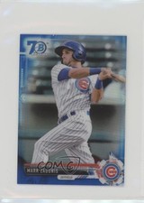 2017 Bowman Chrome Minis 70th Anniversary Logo Refractor 14/70 Mark Zagunis 1b8