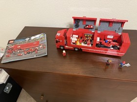 LEGO SPEED CHAMPIONS 75913: F14 T & Scuderia Ferrari Truck - RETIRED 95%complete