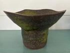 Vintage MCM Royal Haeger Art Pottery Lime Peal Vase Planter EXCELLENT!