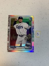 2020 Bowman Draft - Chrome Xavier Edwards #BD-44 Refractor (RC) B