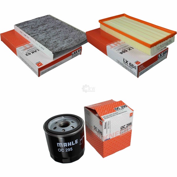 Mahle / Knecht Innenraumfilter LAK 63 Luftfilter LX 684 ÖLfilter OC 295-image