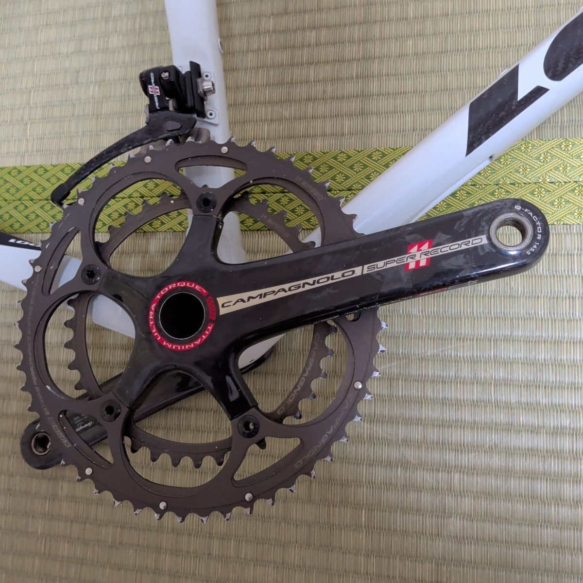 Look 595 Pro Team Color Carbon Road Bike Frame with Campagnolo