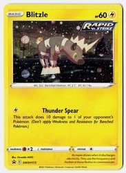 Blitzle SWSH173 Black Star Promo Holo
