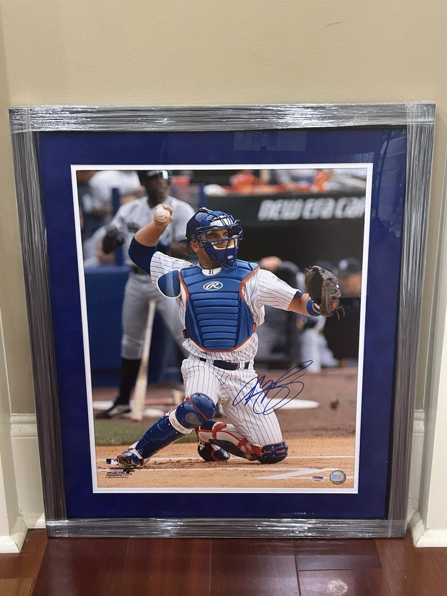 Mike Piazza New York Mets Baseball MLB Original Autographed Items