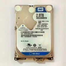 Western Digital 2TB WD20NMVW-11EDZS6 2.5 USB 3.0 Portable External HDD Drive