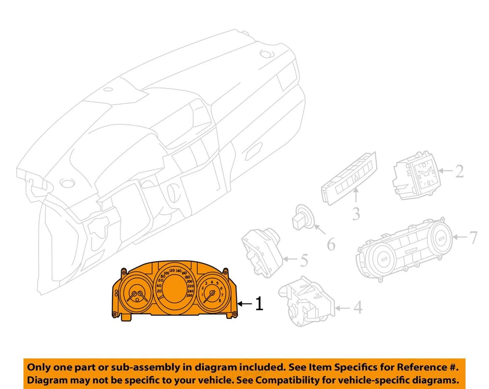 CLUSTER VELOCÍMETRO MERCEDES-BENZ CLS550 CLS63 2012 12 2189007402 1273147 Foto 3 de 4