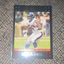 Topps 2007 Award Winner Rookie DeMeco Ryans Houston Texans Card #427. rookie card picture