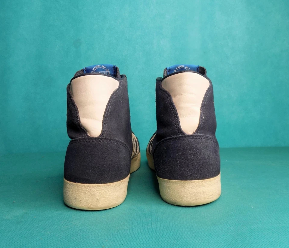 baskets montantes ADIDAS profi cuir bleu  taille 40 Eu - Photo 4/4