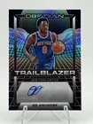 OG Anunoby 2025 Obsidian Trailblazers Auto /35 - New York Knicks