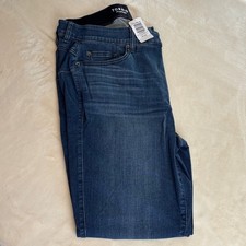 Women's NWT Torrid Dark Blue Denim Jeans Bombshell Skinny Stretch Size 20T