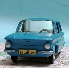 NSU Prinz IV - Vintage 1/43 Scale, Solido 127 Made in France 1963
