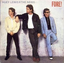 Huey Lewis And The News - Fore READ DESCRIPTION LP, Album, Car  Very Good Pl