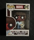MARVEL FUNKO POP DEADPOOL AS BOB ROSS NEW EXCELLENT CONDITION