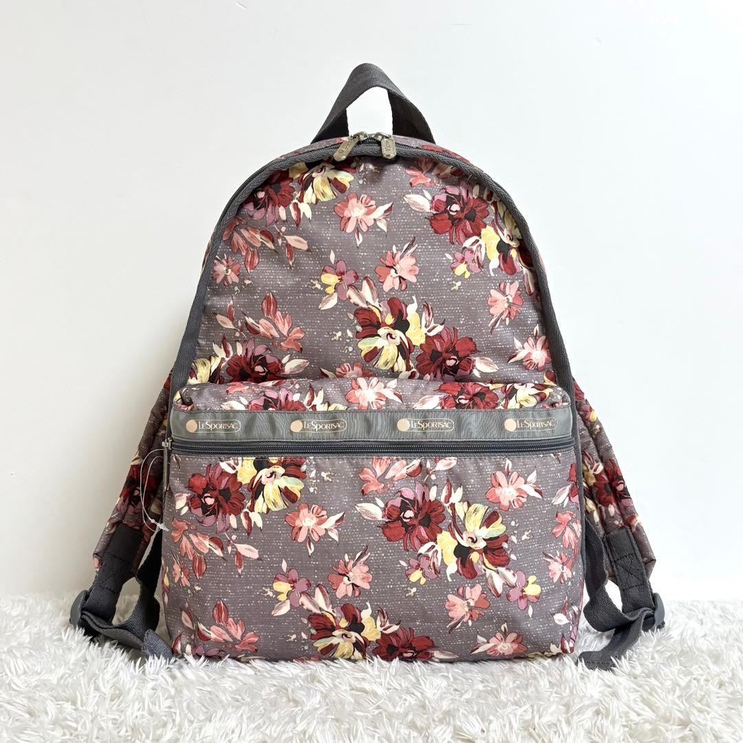 LESPORTSAC Basic Backpack Floral Pattern - image 1