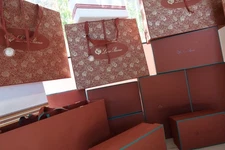 Authentic Loro Piana Packaging Set – Boxes, Dust Bags & Shopping Bags – No Items