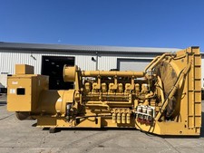 1750 kW CAT Generator, 3516 Diesel Engine, Open Skid, Year - 1999, 438 Hours