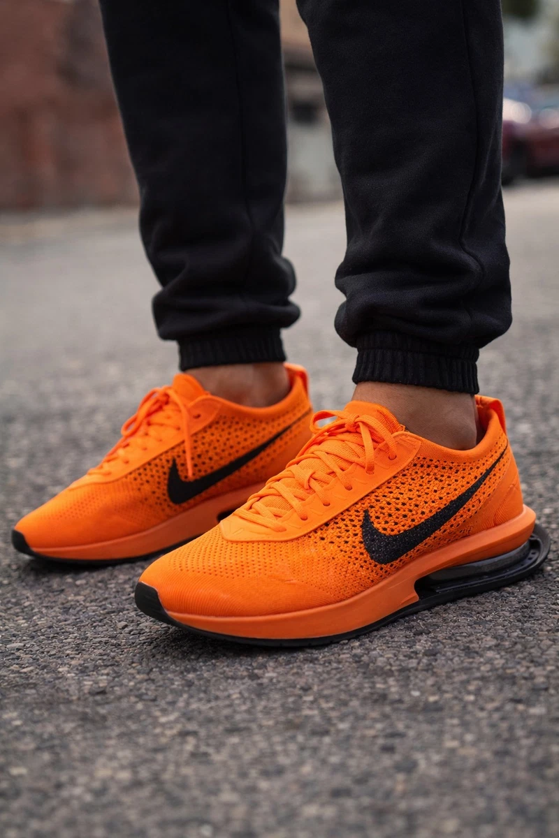 Nike Flyknit Racer Total Orange for Sale | Authenticity Guaranteed