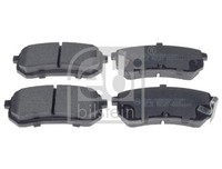 Febi Bilstein BremsbelÄGe Bremsbelagsatz Hinten FüR Hyundai I10 KIA Picanto 1