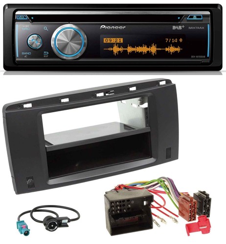 Pioneer MP3 DAB USB CD Bluetooth Autoradio für Mercedes R-Klasse (W251, 05-12) - Bild 1 von 8