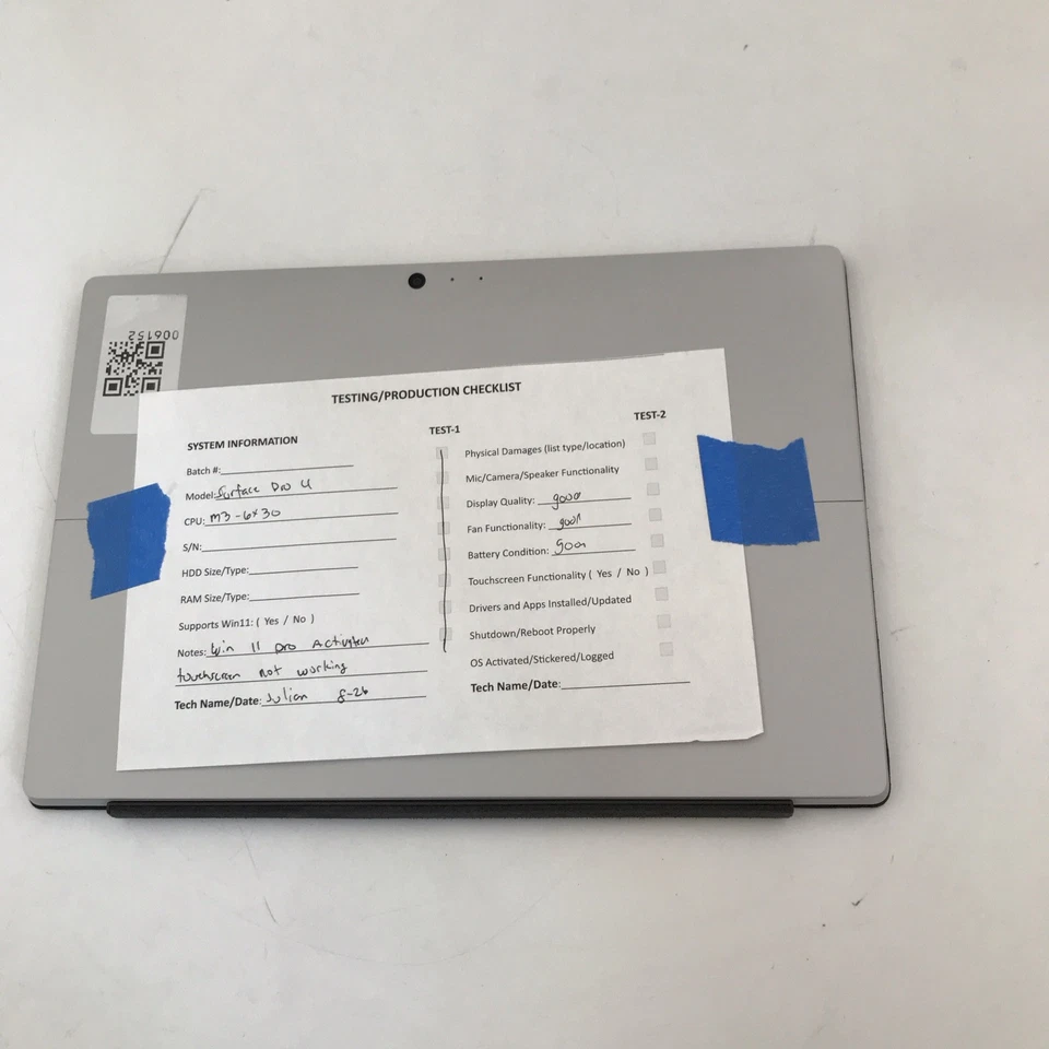 Surface Pro 4 Core i5 - Touchscreen Not Working - Image 4 of 4