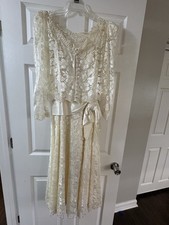 Vintage 1960s To 1970s Wedding Dress