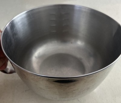 WEST BEND GRIP'n WHIP ステンレスボウル 3Qt Vintage West Bend 3 Quart Grip-N-Whip Stainless Steel Mixing Bowl