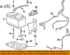 GM OEM 16-17 Acadia,Malibu,XT5 Electrical Battery-Sensor 13599060