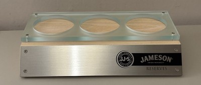 Jameson Irish Whiskey Distillery ''Reserven'' 3 Flaschen Display Sockel Ständer
