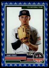 2023 Panini Stars & Stripes DANE PERRY Blue Parallel 40/75 #37