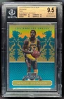 2014 Panini Excalibur Basketball Teal Magic Johnson #148 BGS 9.5