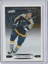2005-06 Upper Deck Victory #109 David Legwand Nashville Predators