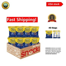 Tiny Twists Pretzels - 1 Ounce Bags, Pack of 40 - Baked Snack Delight