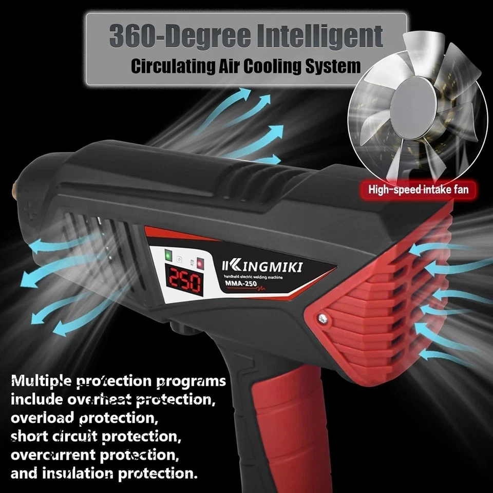 Saker портативный электрический сварочный аппарат, 110V портативный сварочный аппарат ручной с IG - Изображение 4 из 4