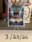 2025/26 Topps 3 Three Anthony Black Auto #15/49 Magic Encased