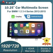 For BMW 1 2 Series F20 F21 F23 Android Auto Display Screen Carplay Navigation