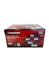 Husky 7500 Lumen LED Integrated 5 Light String Work Lights Model K40157