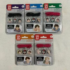 One Direction 1D  Charm Bracelets  2012 Set of 5  Brand New