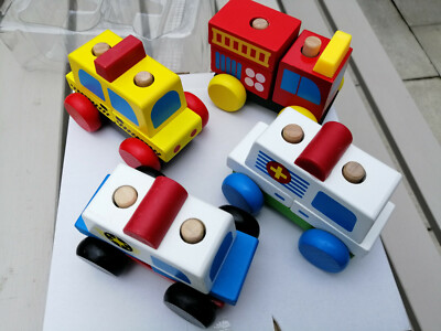 block vehicles play set