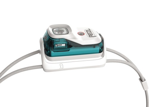 PETZL - Lampada frontale active batteria ricaricabile Bindi 200 lumen - Blu - Foto 2 di 4