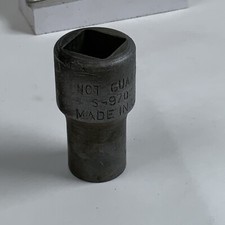 Snap-On S-9702 7/16in. 1/2 Drive 6pt Socket - Mil Finish - USA Made