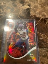 2021 Panini Phoenix Football Dalvin Cook Heat Wave Bronze /50 Vikings