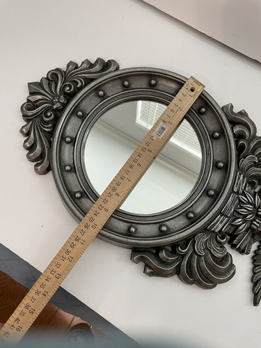 VTG Sexton American Eagle Federal Wall Mirror Metal Silver 1970s 18.5" x 11.25" - 第 8/10 張圖片