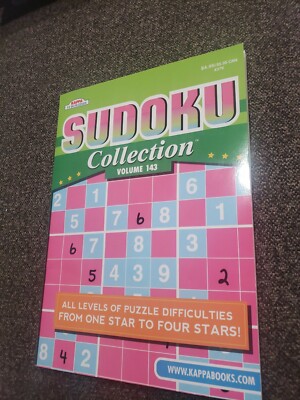 Kappa Sudoku  Collection Puzzle Books Magazine size - Vol 143