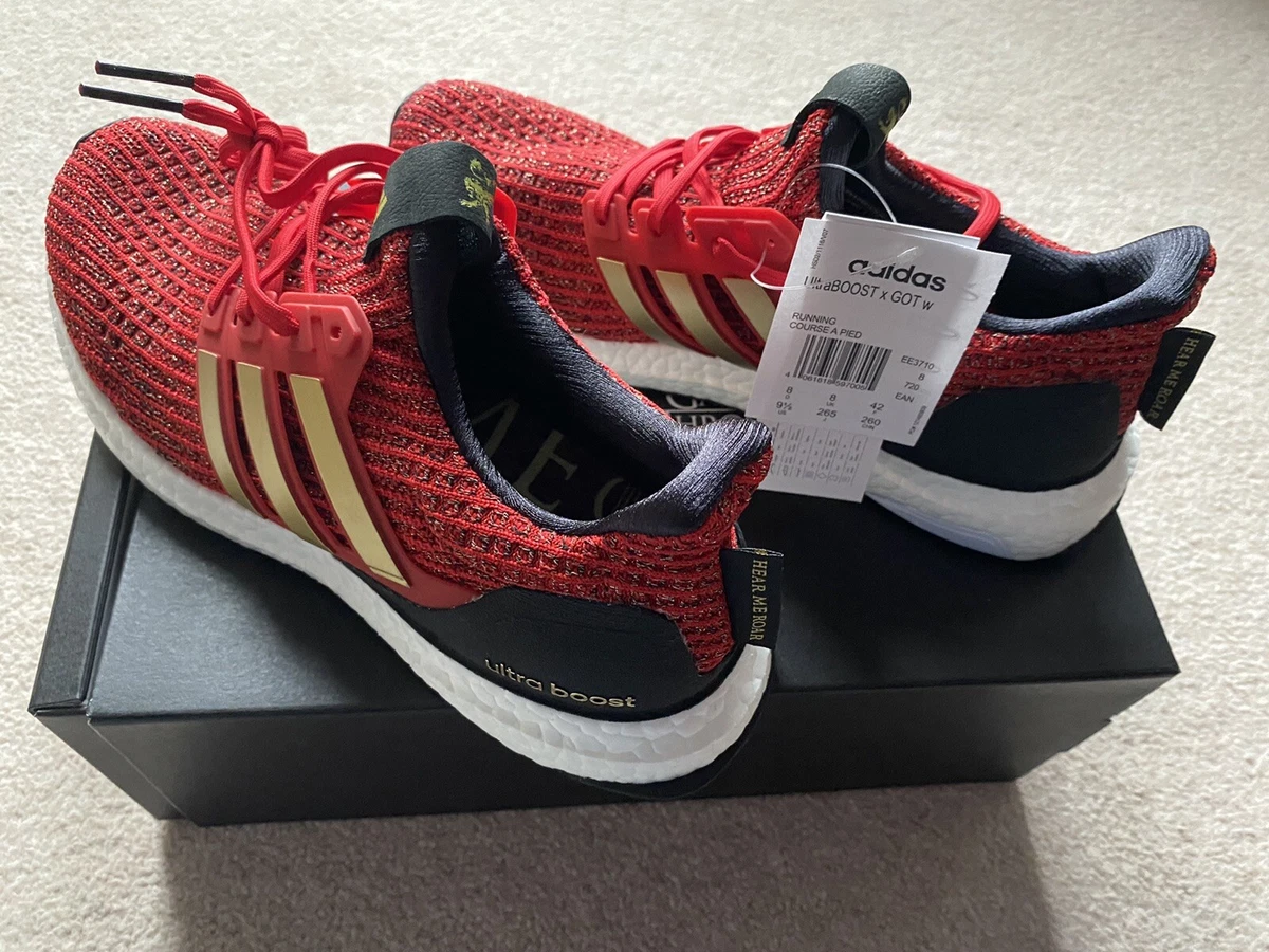 Adidas Ultra Boost X Game Of Thrones Lannister Red UK8