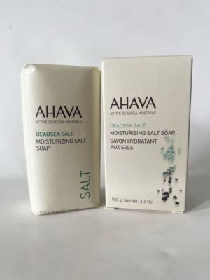 Ahava Deadsea Salt Moisturizing Salt Soap 3.4oz/100g Boxed