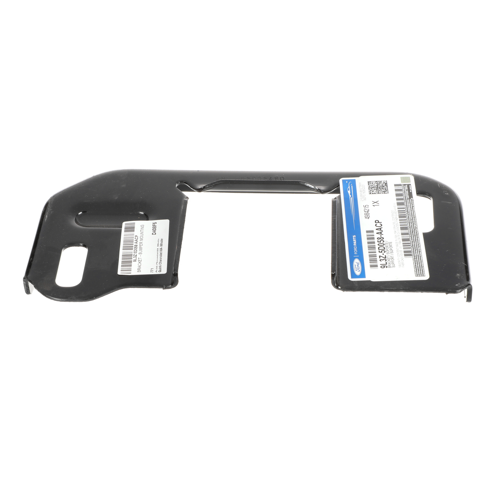 Soporte de montaje de parachoques delantero derecho para Ford F-150 2009-2014 (P/N 9L3Z-5D058-AACP)