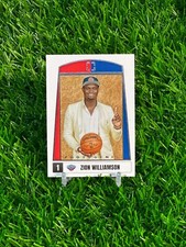 2021-22 Panini Photogenic Zion Williamson #3 First Night Pelicans