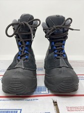 Columbia Kids' Omni-Heat Waterproof Winter Boots in Black SIZE 1